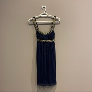 City Studio Small Blue Shimmery Dress